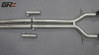 Knalpot Valvetronic Performa Tinggi untuk Porsche Panamera 971 971.1 3.0T Sistem Catback Desain Kontrol Jarak Jauh