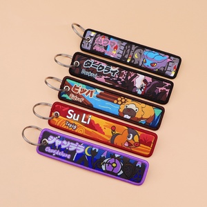 Pokémon: 180 Stili Disponibili di Portachiavi con Etichetta Tessuta, Cordini e Ciondoli in Tessuto per Regali Aziendali e Accessori Anime Cartoon - Product Image 4