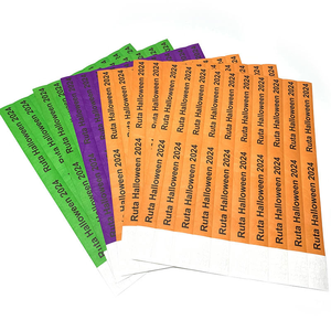 Pulseras de Papel Impermeables con Logotipo Personalizado, Pulseras Desechables Estilo Tyvek para Eventos, Promociones y Fiestas - Product Image 3