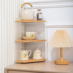 Le nouveau support de rangement triangulaire minimaliste pour salon convient pour placer des livres, de petites décorations, etc. - Product Image 1