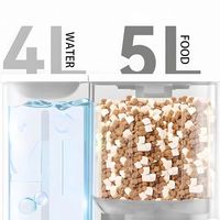 Mangeoire automatique Elecpet Factory Cat 2 en 1 Fontaine d'eau et de nourriture pour animaux domestiques Wifi APP Control Timed Smart Feeder avec caméra