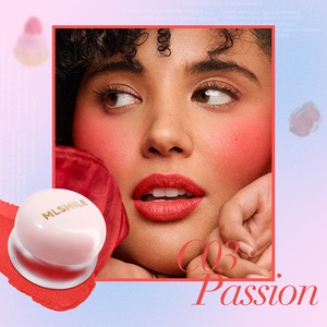 Crayon à lèvres Jelly <span class=keywords><strong>Blush</strong></span> Facile à appliquer Brillant à lèvres en satin mat brillant et mascara de couleur Produit à usage multiple - Product Image 3