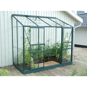 Serre de jardin domestique Cadre en alliage d'aluminium base en jardin d'arrière-cour écologique résistante à la pourriture - Product Image 5