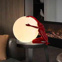 Lampe de table LED moderne de haute qualité pour salon d'hôtel, style nordique, en marbre, de luxe, pour la décoration de la maison, bar, restaurant, chevet