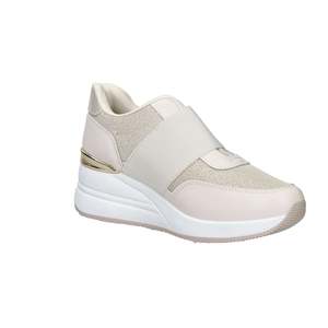 Sneakers da Donna Laura Biagiotti Beige con Rialzo Interno - Product Image 6