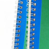 Cuaderno Espiral de Doble Anillo para Deportes, Cuaderno Rayado para Estudiantes, Material Escolar para África Occidental