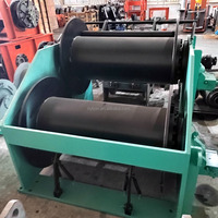 Treuil de remorquage hydraulique 30t pour levage industriel et traction de matériaux, boîte de vitesses durable