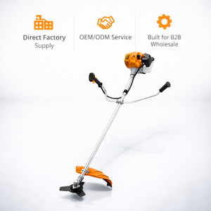 Débroussailleuse à essence 52cc 1,47 kW Moteur 2 temps refroidi par air Lame en acier allié 3T de 255 mm Diamètre de coupe 430 mm - Product Image 1