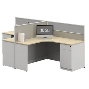 مكتب منحني محطة عمل مكاتب أثاث تنفيذي حديثة لطاولة غرفة تصميم قسم مع أدراج - Product Image 4