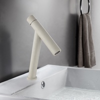 Robinet de lavabo thermostatique monotrou avec cartouche céramique, design moderne et luxueux, design unique