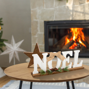 Giáng Sinh Trang Trí <span class=keywords><strong>Noel</strong></span> Gỗ Dấu Hiệu Giáng Sinh Kỳ Nghỉ Gỗ Mảng bám Dấu Hiệu Trang Trí Bảng Top Dấu Hiệu Trang Trí Xmas Đảng Trang Trí - Product Image 4