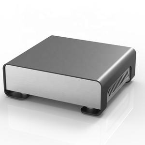 Kotak Wadah Elektronik Kustom Proyek Diy Ekstrusi <span class=keywords><strong>Aluminium</strong></span> 208.4*71.5-189Mm YONGGU-E02 - Product Image 3