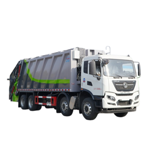 รถบรรทุกอัดขยะขนาดใหญ่ Dongfeng 8X4 ราคาคุ้มค่า สำหรับฝังกลบขยะและกำจัดขยะแข็งจำนวนมาก - Product Image 1