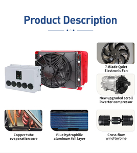<span class=keywords><strong>Aire</strong></span> <span class=keywords><strong>Acondicionado</strong></span> Inverter Portátil <span class=keywords><strong>de</strong></span> 8500 BTU con Compresor Scroll Eléctrico, 24V/12V CC, Nuevo, Moderno, Silencioso, Fabricado en China - Product Image 3