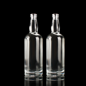 Botella de Vidrio Cuadrada Moderna de 750 ml para Licores, con Etiqueta Impresa de Alta Calidad, para Whisky, <span class=keywords><strong>Vodka</strong></span>, Ron y Tequila Premium - Product Image 4
