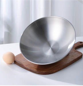 Tazón de Ramen Japonés Reutilizable, Ecológico, de Acero Inoxidable 304 Pulido, de Doble Pared, en Forma de V, Estilo <span class=keywords><strong>Japandi</strong></span>, con Logotipo Personalizado - Product Image 5