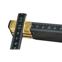 Règle pliante multifonctionnelle avec panneau droit Système de mesure métrique à angle droit et triangle
