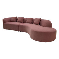 Offre Spéciale de canapé moderne Villa Canapé d'angle modulaire Teddy Bear Guesthouse Canapé en tissu