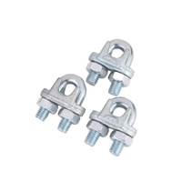 Hebei Factory Supply Fasteners Cable End Connections Clips Wire Rope Clamps Huge Quantity in Stock
