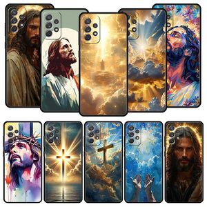 เคสโทรศัพท์มือถือลายศาสนาคริสต์ พระเยซู สำหรับ <span class=keywords><strong>Samsung</strong></span> A51 A71 A21S A12 A11 A15 A25 A31 A41 A23 A33 A53 A73 A05S A13 5G A35 A55 - Product Image 1