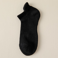 Rahhint Coolmax Chaussettes de compression pour chevilles, 3 paires, pour hommes et femmes, anti-ampoules, talon et orteils renforcés, évacuation de l'humidité, pour le sport et la course à pied