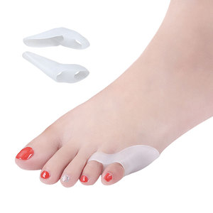JOGHN गर्म बिक्री Footcare उत्पादों Hallux Valgus जेल सिलिकॉन छोटे पैर की अंगुली विभाजक Bunion पढ़नेवाला Straightener पैर की अंगुली विभाजक - Product Image 2