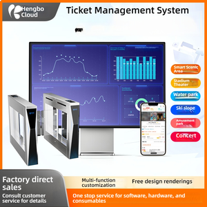 ประตูควบคุมการเข้าออกแบบหมุนได้ รุ่นใหม่ รองรับบัตรแบบรูด คิวอาร์โค้ด <span class=keywords><strong>RFID</strong></span> สองทิศทาง สำหรับโรงยิม ซูเปอร์มาร์เก็ต - Product Image 4