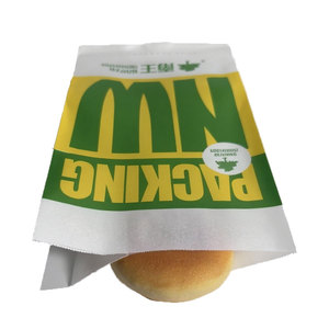 <strong>White</strong> Biodegradable Printed Custom logo Grease Proof Food Grade Paper Takeaway Food <strong>Grab</strong> <strong>Bags</strong> for Restaurant Personalized - Product Image 4