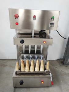 <span class=keywords><strong>Set</strong></span> automatico di 4 stampi per cono per Pizza - Product Image 2