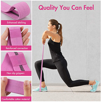 Bandas de Resistencia de Látex Multifuncionales y Duraderas para Ejercicios de Glúteos, Bandas de Tracción Asistida para Entrenamiento Físico
