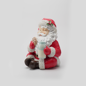 Nouveautés - Boîte à bijoux en résine phénolique modèle religieux de Noël - Père Noël - Product Image 1