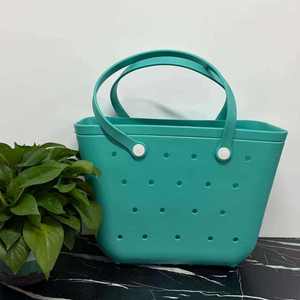 Borse <span class=keywords><strong>da</strong></span> Spiaggia Impermeabili per Donna, Grandi Borse Estive in Silicone EVA Personalizzate, Vendita all'Ingrosso - Product Image 1