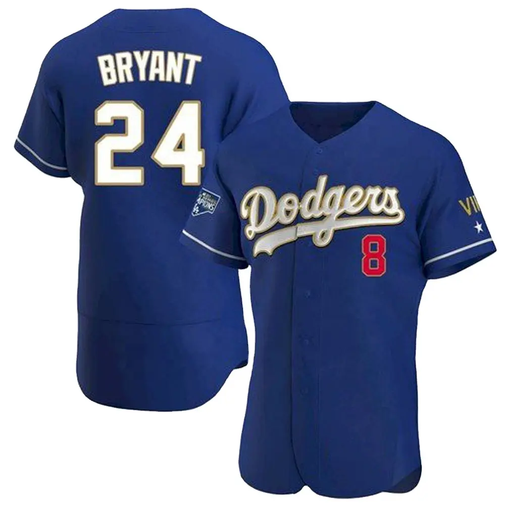 2021 New Style Wholesale High Quality Los Angeles Stitched Baseball Jerseys Custom Dodger 24 Bryant 10 13 Muncy Jersey