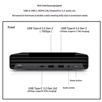Mini ordinateur de bureau haute performance, petit format, HP Elite Mini 800 G9