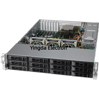 Server Rak Kapasitas Tinggi Original Asli Supermicro SYS-1029P-WTRT 1U AMD EPYC 7543 2xLGA3647 10xSFF(2xNVMe) 2x1/10CBE 750W