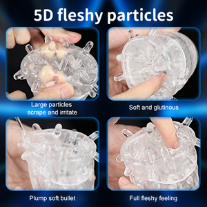Masturbateur masculin automatique 3-en-1 avec 9 modes de rotation et fonction de pétrissage, Godet de masturbation portable pour hommes adultes - Product Image 3