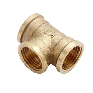 ข้อต่อทองแดงเกลียวในแบบสามทาง ขนาด 4 นิ้ว สำหรับเชื่อมต่อระบบประปา - Product Image 5