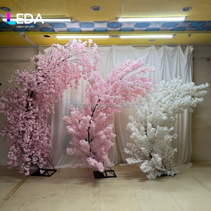ซุ้มดอกซากุระประดิษฐ์สีชมพูขาว LEDA สำหรับตกแต่งฉากหลังงานแต่งงาน งานอีเว้นท์ ปาร์ตี้ โรงแรม และเวที - Product Image 6