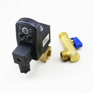 OPT-A G1/2 Pneumatische Timerklep Water Automatische Elektrische Luchtafvoer Solenoïde Klep Eenrichtings Automatische Afsluit Afvoerput - Product Image 3