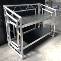 Cabine DJ portable en aluminium de haute qualité, table de DJ mobile pour bar de nuit
