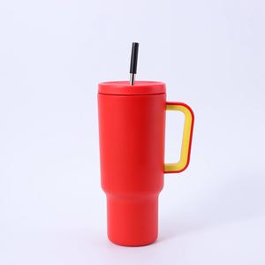 Vaso Térmico de Acero Inoxidable de 40 oz, con Asa, Gran Capacidad, Irrompible, para Bebidas Frías, Mantiene la Temperatura de 6 a 12 Horas, Ideal para Regalo - Product Image 6