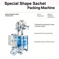 Machine automatique verticale de remplissage et d'emballage de sachets de miel, pour sachets de forme irrégulière, en plastique, pour petites entreprises, multifonctionnelle, énergétique