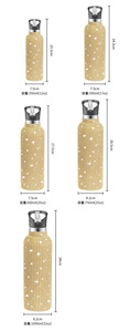 12oz 17oz 20oz 25oz 32oz Rhinestone Sports Water <b>Bottle</b> Pop Up Straw Lid Double Wall Vacuum Insulated <b>Flask</b> - Product Image 5