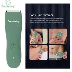 Professional Waterproof Electric Rechargeable Groin Pubic Body Hair Trimmer Manufacturer