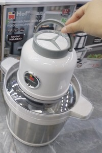 Robot culinaire électrique Hoffmans 8L 2000W haute puissance, hachoir à viande en acier inoxydable, hachoir à légumes pour hôtel et restaurant - Product Image 6