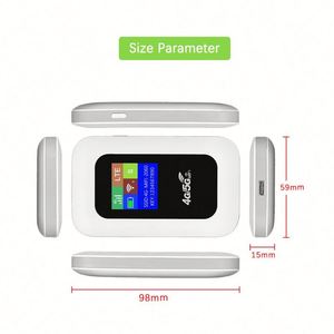 Router Mifis 4G con Tarjeta SIM Tipo-C, Punto de Acceso de Alta Velocidad, Router Wifi Portátil 4G, Wifi de Bolsillo Portátil - Product Image 2
