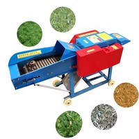 Broyeur de foin multifonctionnel motorisé pour équipement agricole, capacité 4t/h, 220/380V, usage domestique, mélangeur d'aliments pour l'agriculture