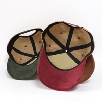 Gorra de Béisbol de 5 Paneles de Algodón, con Logotipo Personalizado Bordado, Visera de Pana, Dos Tonos, para Hombres y Mujeres, Gorras Deportivas de Golf, Venta al Por Mayor de Fábrica China