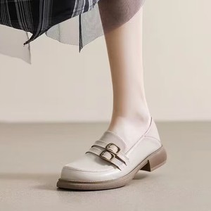 รองเท้าโลฟเฟอร์แบบสวมสำหรับผู้หญิง พื้นรองเท้าส้นเตี้ย ยางกันลื่น สวมใส่สบาย สไตล์ลำลอง ไซส์ 35-43 - Product Image 3