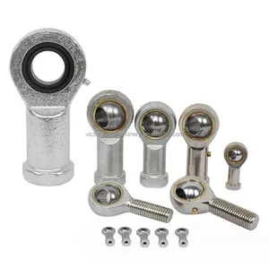 PHS20 PHS25 PHS30 304 สแตนเลส Rose Joint Rod End Ball ข้อต่อด้าย Tie Rod Ball ข้อต่อ Rod End แบริ่งทรงกลม